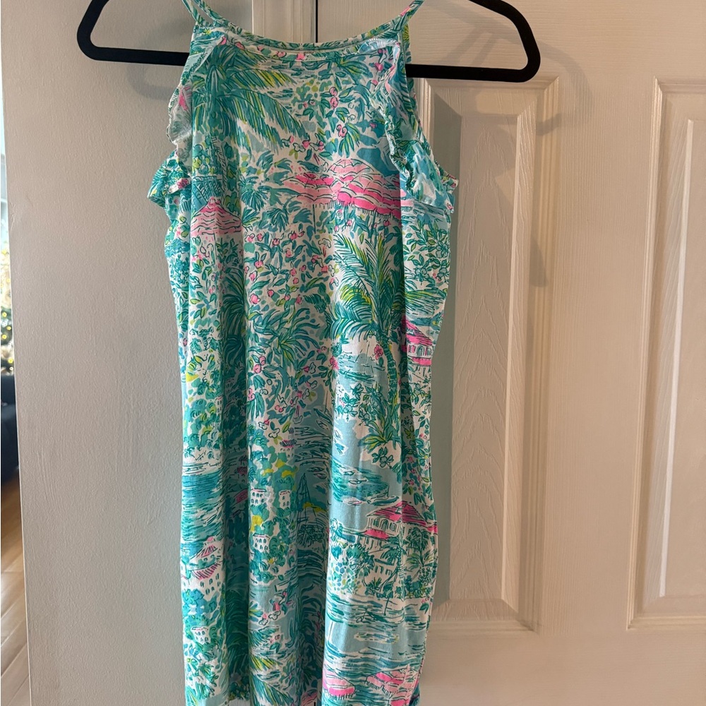 Lilly Pulitzer Tropical Print Dress (14-16)